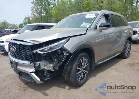 2022 Infiniti Qx60 Sensory Awd from USA, damaged, VIN 5N1DL1GS7NC342925
